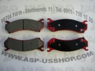 Bremsklötze Vorne+Hinten - Brakepads Front Rear  GM+Hummer H2